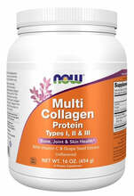 Now Foods Multi Collagen Protein, 454 g