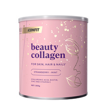 Iconfit Beauty Collagen maasika-mündi maitsega, 300 g