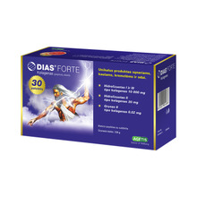 Agetis Dias Forte lahustuv kollageen, greibimaitseline, 30 pakki
