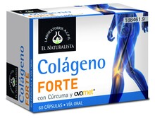 El Natural Colageno Forte Curcuma ja Ovomet, 60 kapslit
