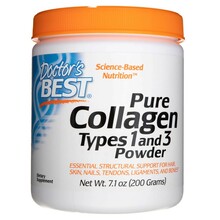 Doctor's Best puhas kollageen tüüp 1 ja 3, pulber, 200 g
