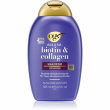 OGX Biotin & Collagen tihendav šampoon, 385 ml