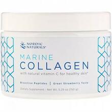 Nordic Naturals mereline kollageen C-vitamiiniga, maasika, 150 g