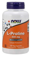 Now Foods L-proliin 500 mg, 120 kapslit