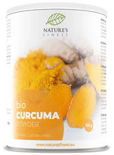 Kurkumipulber Natures Finest, öko, 150 g