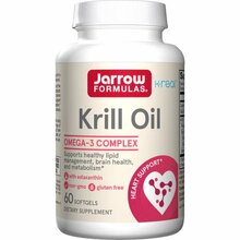 Jarrow Formulas krilliõli 600 mg, 60 pehmekapslit