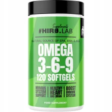 Hiro.Lab Omega 3-6-9, 120 kapslit