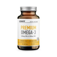 Iconfit Premium Omega-3, 90 kapslit