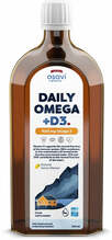 Osavi Daily Omega + D3, 1600 mg Omega 3, looduslik sidrun, 500 ml