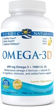Nordic Naturals Omega-3D, 690 mg, 120 kapslit
