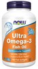 Now Foods Ultra Omega-3, 500 EPA/250 DHA, 180 kapslit