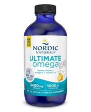Nordic Naturals Ultimate Omega Xtra, 3400 mg, sidruni maitsega, 237 ml