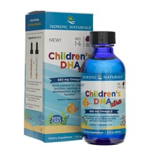 Nordic Naturals Childrens DHA Xtra, marjamaitseline, 880 mg, 60 ml