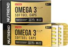 Nutrend Omega 3 Plus, 120 pehmet kapslit