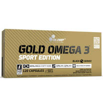 Olimp Gold Omega 3 Sport Edition, 120 kapslit