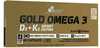 Olimp Omega 3 D3+K2 Sport Edition, 60 kapslit