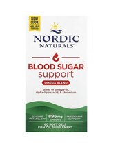 Nordic Naturals Omega Blood Sugar, 60 kapslit