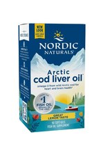 Nordic Naturals Arctic Cod Liver Oil Lemon, 90 kapslit