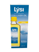 Lysi HF naturaalne kalaõli sidrunimaitseline, 240 ml