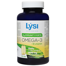 Lysi Omega-3 D3 Immunity Forte kalaõli kapslid N100