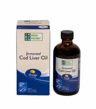 Green Pasture fermenteeritud tursamaksaõli, apelsin, 180 ml