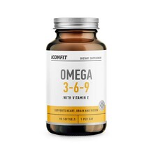 Iconfit Omega 3-6-9, 90 kapslit