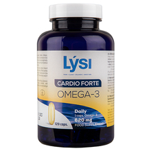 Lysi Omega-3 Cardio Forte, kalaõli, 120 kapslit