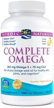 Nordic Naturals Complete Omega, 565 mg, 120 kapslit