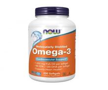 Now Omega 3 1000mg, 200 kapslit