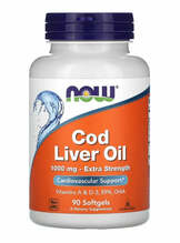 Now Foods tursamaksaõli, eriti tugev 1000 mg, 90 kapslit
