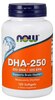 Now Foods DHA-250 / EPA-125, 120 kapslit