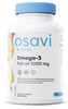 Osavi omega-3 kalaõli molekulaarselt destilleeritud, 1000 mg, 60 pehmet kapslit