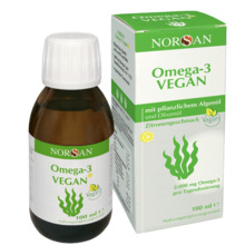 Norsan Omega-3 Vegan sidrunimaitseline õli, 100 ml