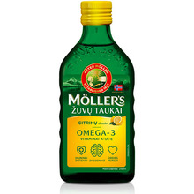 Mollers kalamaksaõli sidruni maitsega, 250 ml