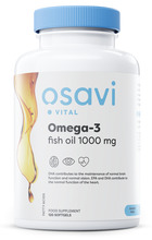 Osavi Omega-3 kalaõli molekulaarselt destilleeritud, 1000 mg, 120 pehmet kapslit
