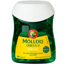 Mollers kalamaksaõli kapslid, N80