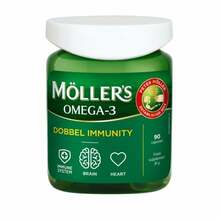Mollers toidulisand Dobbel Immunity, 90 kapslit