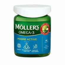 Mollers Magne Active toidulisand, 90 kaps.