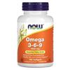 Now Foods Omega 3-6-9 1000 mg, 100 kapslit