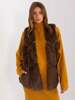 Vest Wool Fashion Italia AT KZ-2375.00P, tumepruun