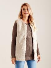 Varrukatu Wool Fashion Italia AT-KZ-4102-1.20P, XL/XXL, helebeež