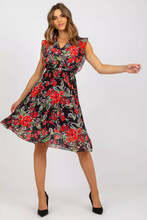 Kleit Italy Moda DHJ-SK-N13198-3.05P, must-punane