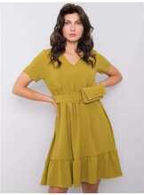 Kleit Italy Moda DHJ-SK-13078.31P, oliiviroheline