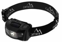 Pealamp Cattara Black Edition, 1 W, IP44, must