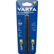 Taskulamp Varta F10 Pro, 150 lm, 2xAAA, must