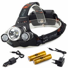 Pealamp Bailong LED, T6 + 2 R2