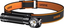 Pealamp Superfire TH04-S, 1000 lm, USB-C