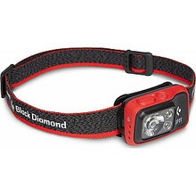 Pealamp Black Diamond Spot 400, must/punane