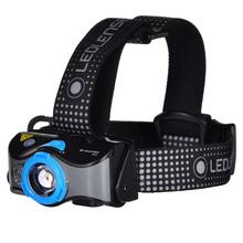 Pealamp Led Lenser MH7, 600 lm, must/sinine