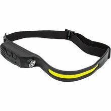 Pealamp Hismart, COB + XPE, 350 lm, liikumisanduriga, IPX4, USB-C